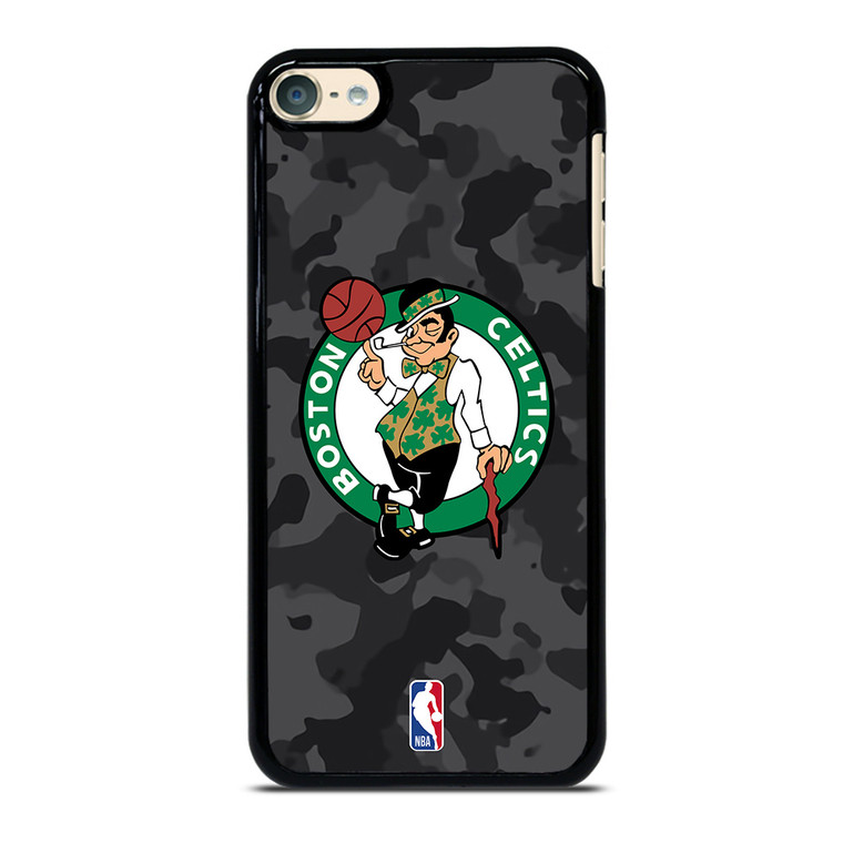BOSTON CELTICS BLACK CAMO iPod Touch 6 Case Cover