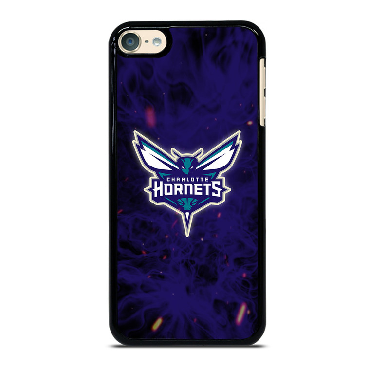 CHARLOTTE HORNETS BASKETBALL NBA FIRE iPod Touch 6 Case Cover