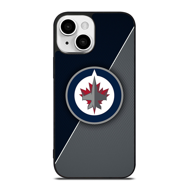 WINNIPEG JETS NHL HOCKEY LOGO iPhone 13 Mini Case Cover