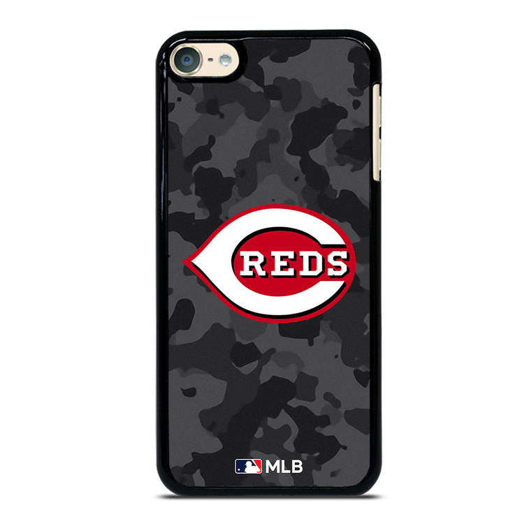 CINCINNATI REDS BASEBALL BLACK CAMO iPod Touch 6 Case Cover