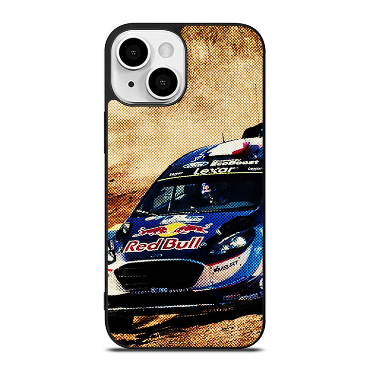 WRC RALLY SEBASTIEN OGIER FORD iPhone 13 Mini Case Cover