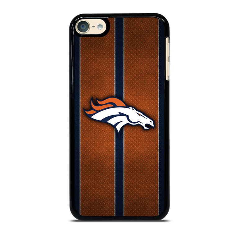 DENVER BRONCOS NFL METAL STRIPE iPod Touch 6 Case Cover