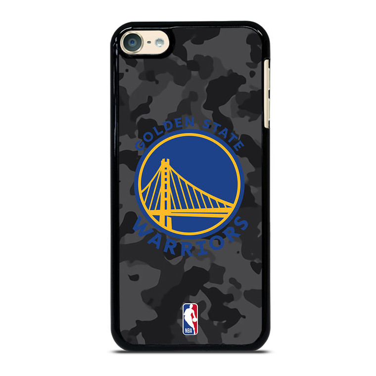 GOLDEN STATE WARRIORS BLACK CAMO iPod Touch 6 Case Cover