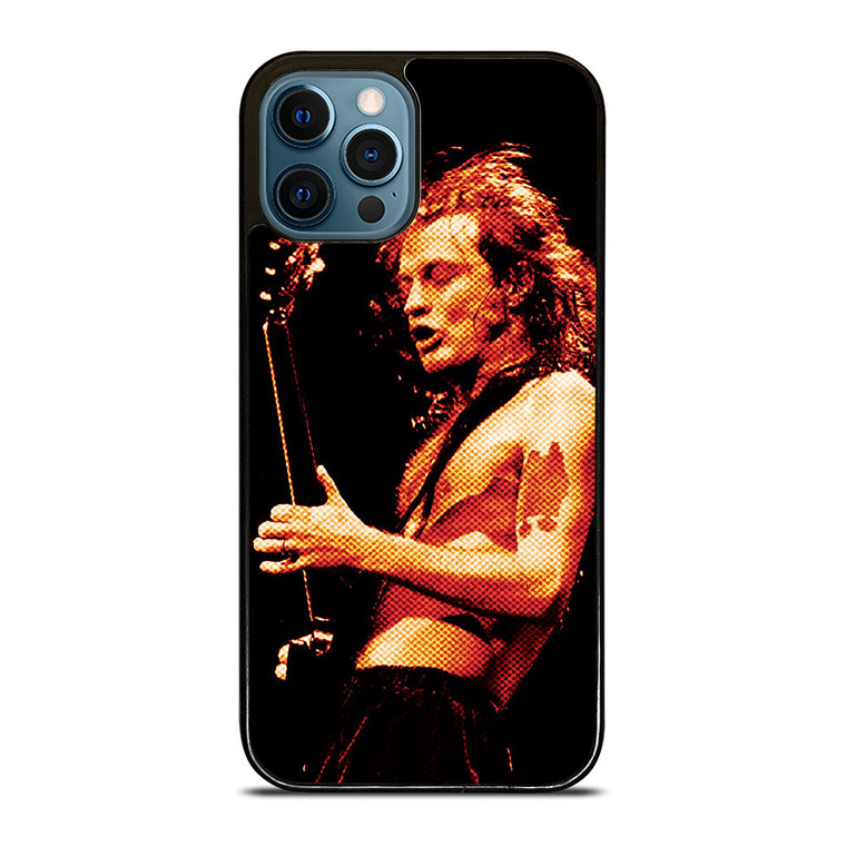ACDC ANGUS YOUNG ROCK BAND GUITARIST iPhone 12 Pro Max Case Cover