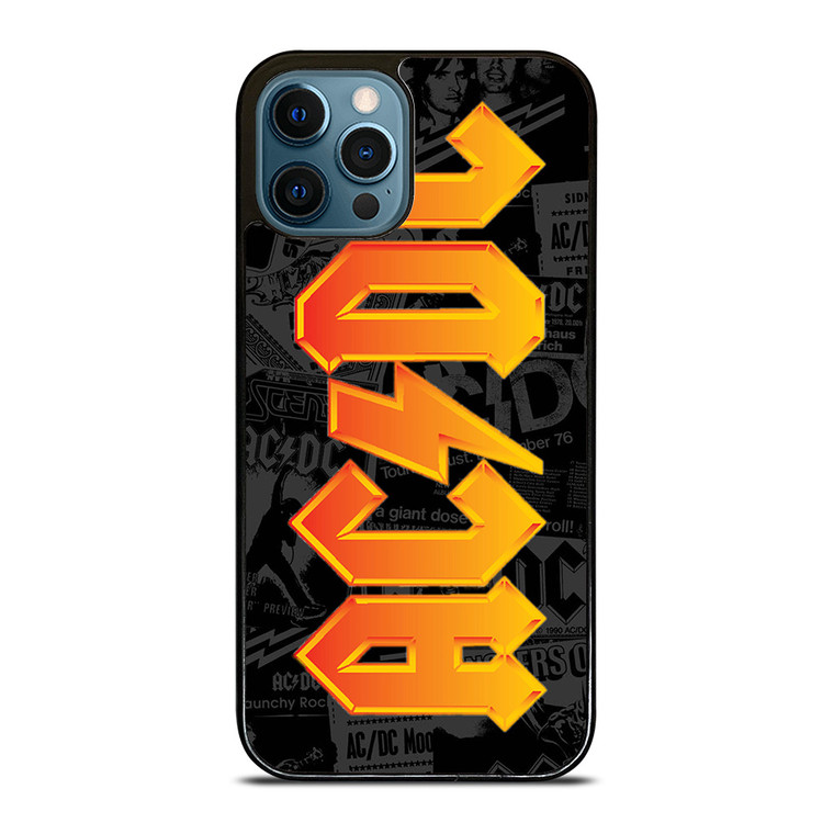 ACDC ROCK BAND POSTER iPhone 12 Pro Max Case Cover