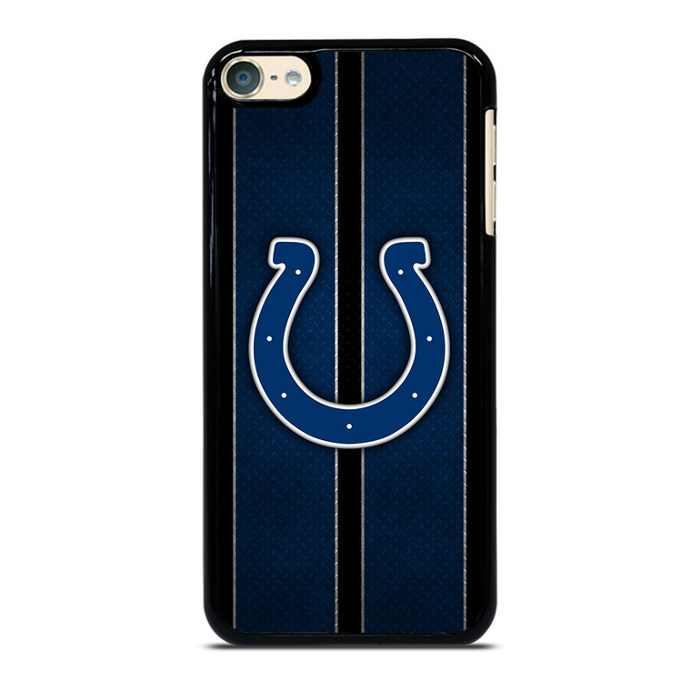 INDIANAPOLIS COLTS NFL METAL STRIPE iPod Touch 6 Case Cover