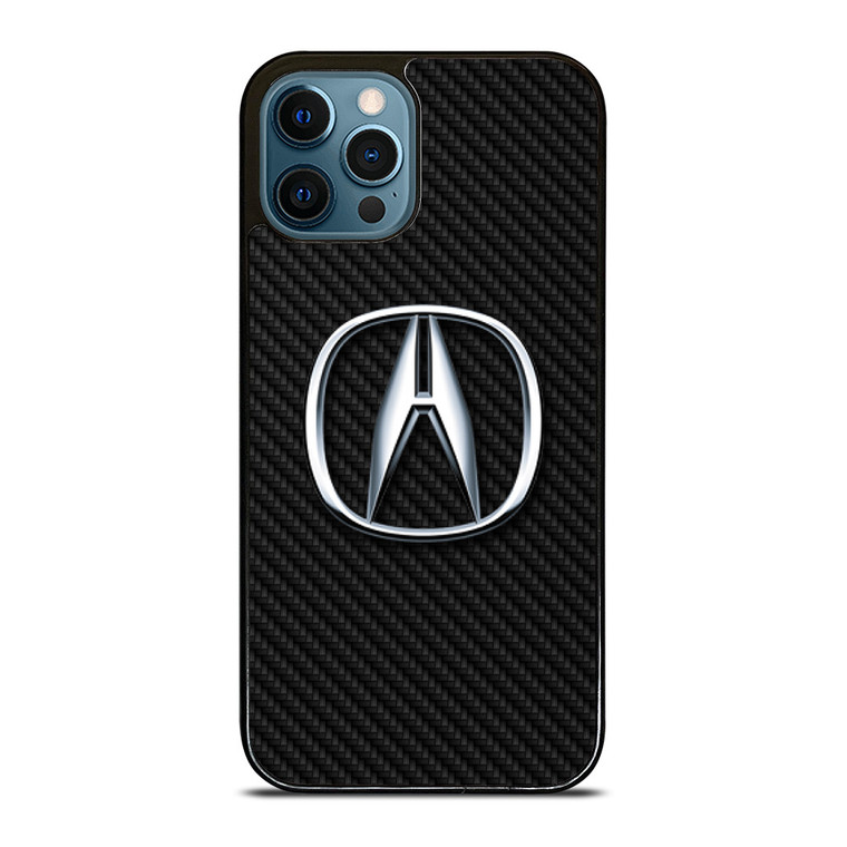 ACURA MOTORS CARBON FIBER iPhone 12 Pro Max Case Cover