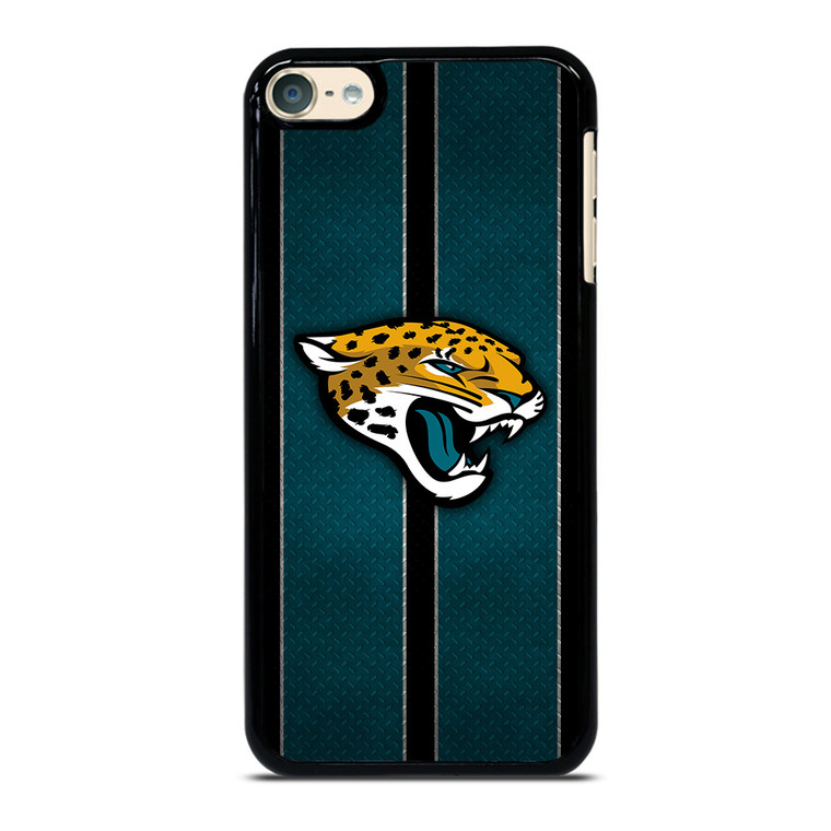 JACKSONVILLE JAGUARS NFL METAL STRIPE iPod Touch 6 Case Cover