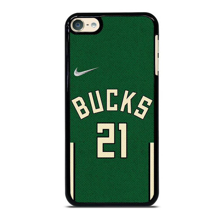 JRUE HOLIDAY MILWAUKEE BUCKS NIKE NBA 2021-22 iPod Touch 6 Case Cover