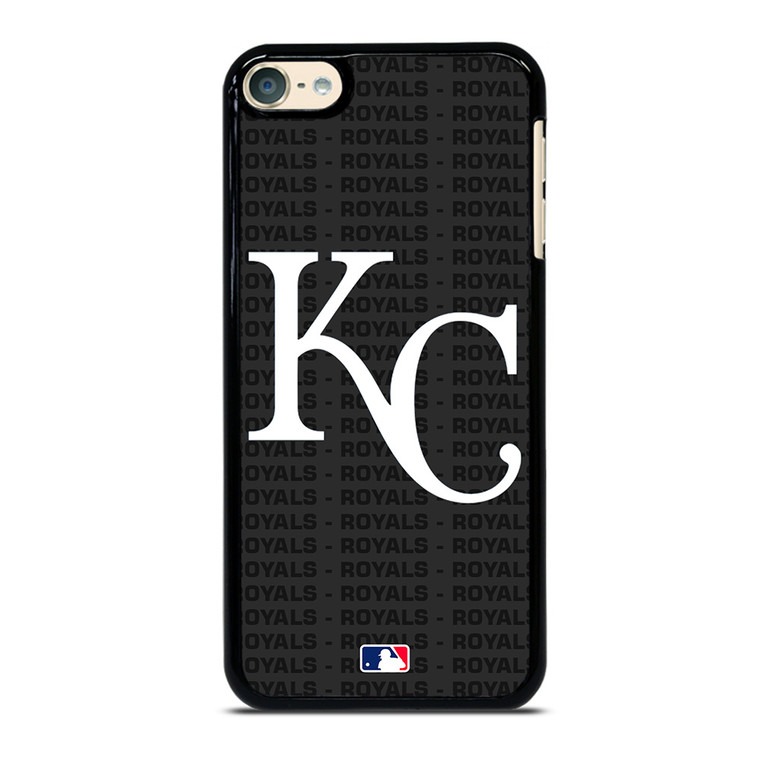 KANSAS CITY ROYALS BASEBALL BLACK iPod Touch 6 Case Cover