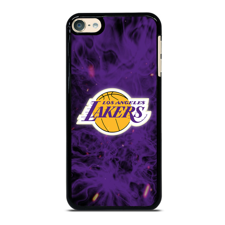 LOS ANGELES LAKERS BASKETBALL NBA FIRE iPod Touch 6 Case Cover