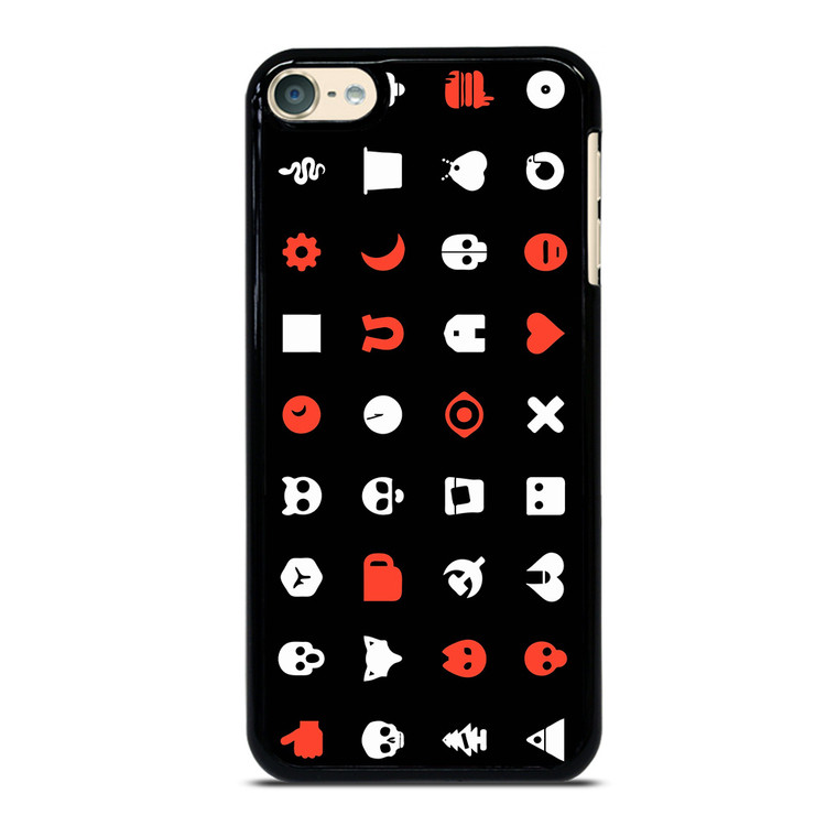 LOVE DEATH AND ROBOTS PATTERN iPod Touch 6 Case Cover