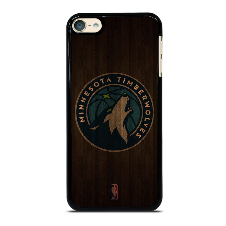 MINNESOTA TIMBERWOLVES BASKETBALL COURT NBA iPod Touch 6 Case Cover