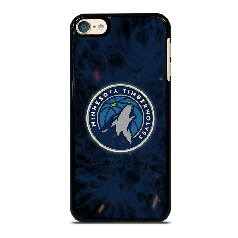MINNESOTA TIMBERWOLVES BASKETBALL NBA FIRE iPod Touch 6 Case Cover