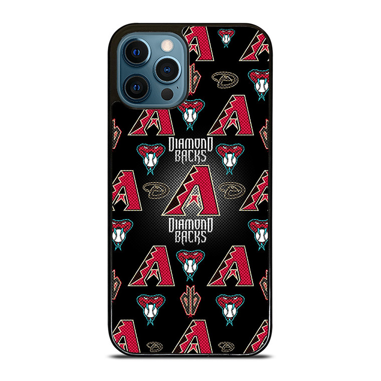 ARIZONA DIAMONDBACKS MLB BASEBALL PATTERN iPhone 12 Pro Max Case Cover