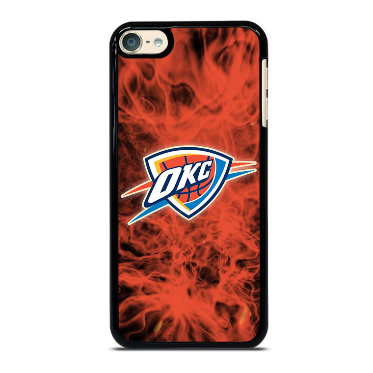 OKLAHOMA CITY THUNDERS BASKETBALL NBA FIRE iPod Touch 6 Case Cover