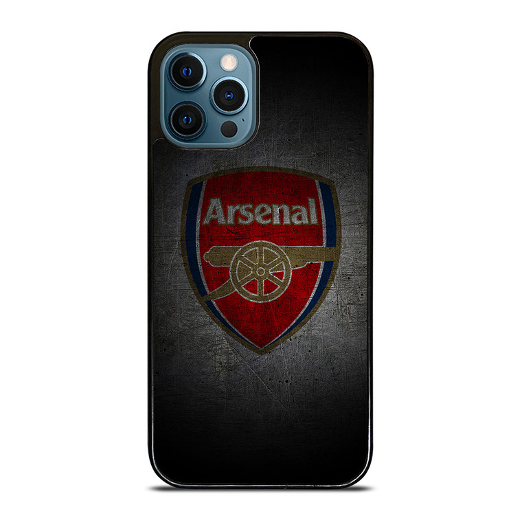 ARSENAL FC GUNNERS GRUNGE LOGO iPhone 12 Pro Max Case Cover