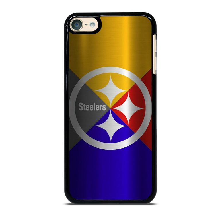 PITTSBURGH STEELERS NFL FOOTBALL METAL iPod Touch 6 Case Cover