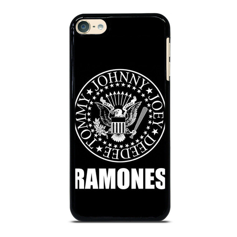 RAMONES ROCK BAND LOGO iPod Touch 6 Case Cover