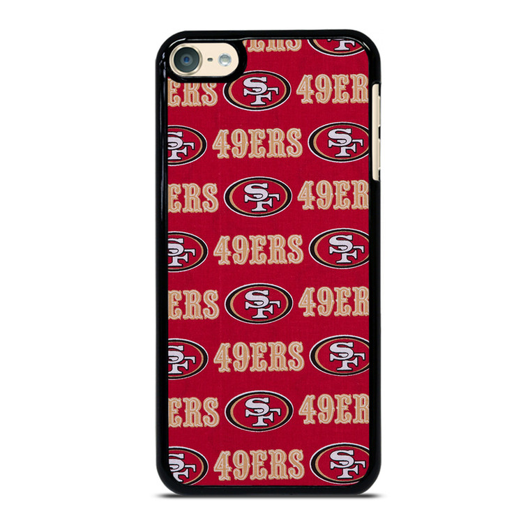 SAN FRANCISCO 49ERS PATTERN iPod Touch 6 Case Cover