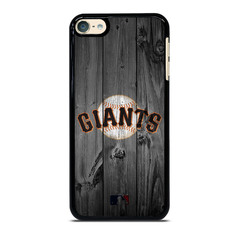 SAN FRANCISCO GIANTS BASEBALL MLB WOOD LOGO iPod Touch 6 Case Cover
