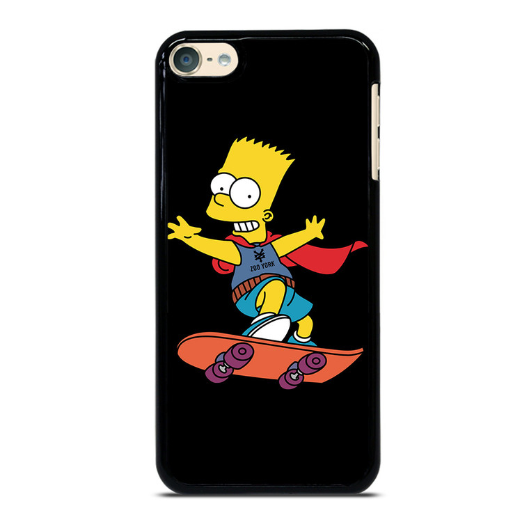 THE SIMPSONS ZOO YORK SKATEBOARD iPod Touch 6 Case Cover