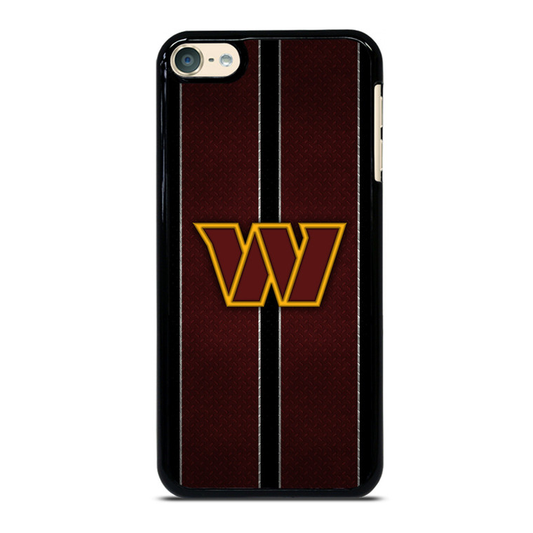 WASHINGTON COMMANDERS NFL METAL STRIPE iPod Touch 6 Case Cover