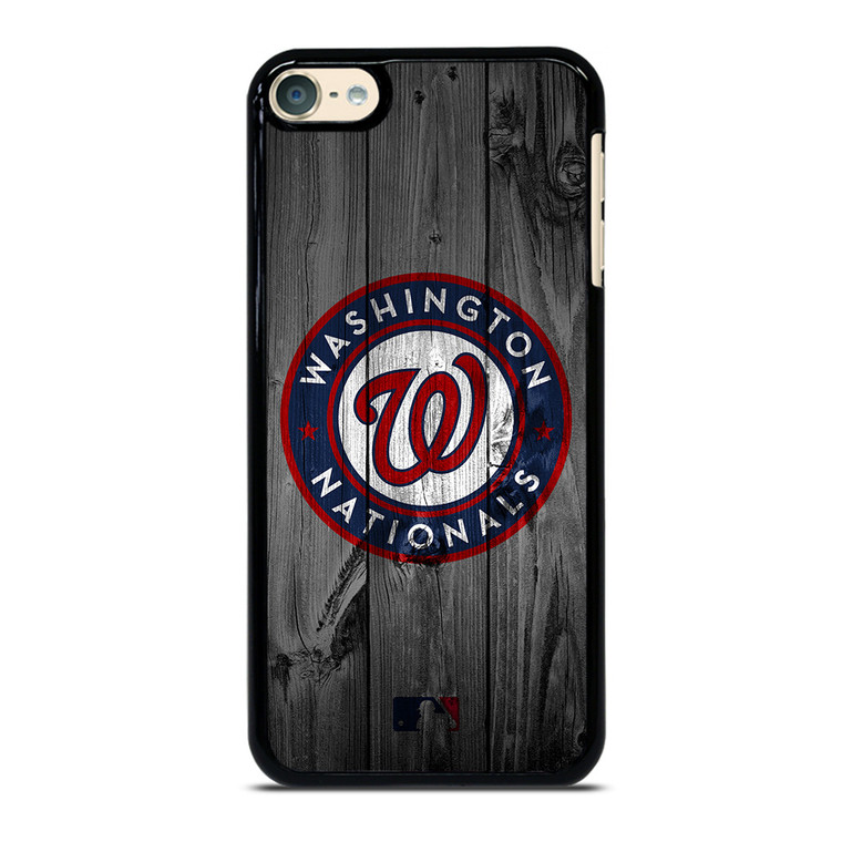 WASHINGTON NATIONALS BASEBALL MLB WOOD LOGO iPod Touch 6 Case Cover