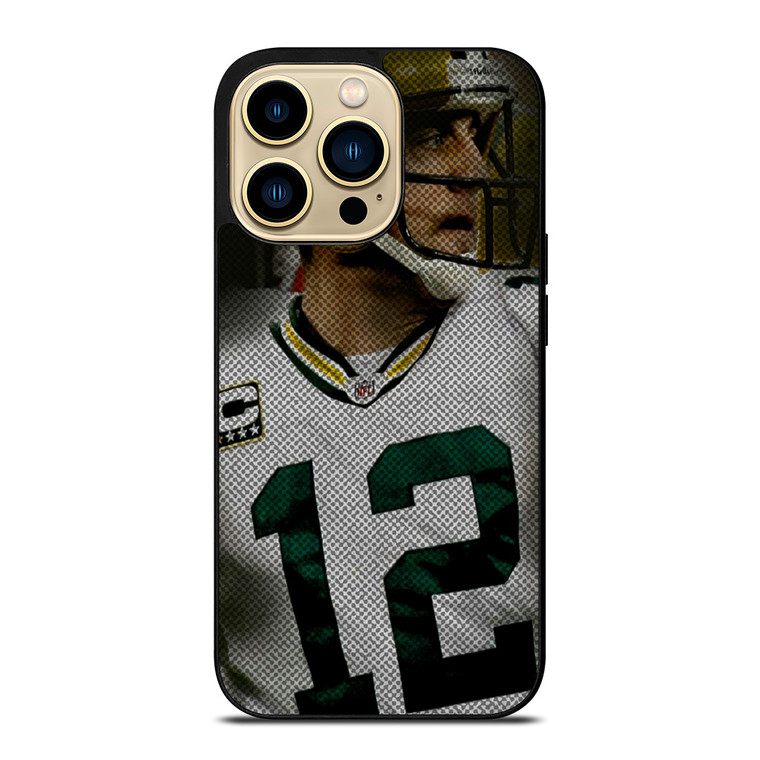 AARON RODGERS GREEN BAY PACKERS NFL 3 iPhone 14 Pro Max Case Cover