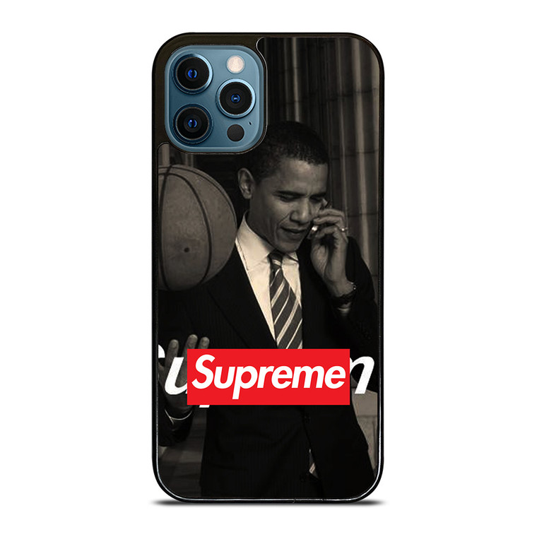 BARRACK OBAMA BASKETBALL SUPREME iPhone 12 Pro Max Case Cover