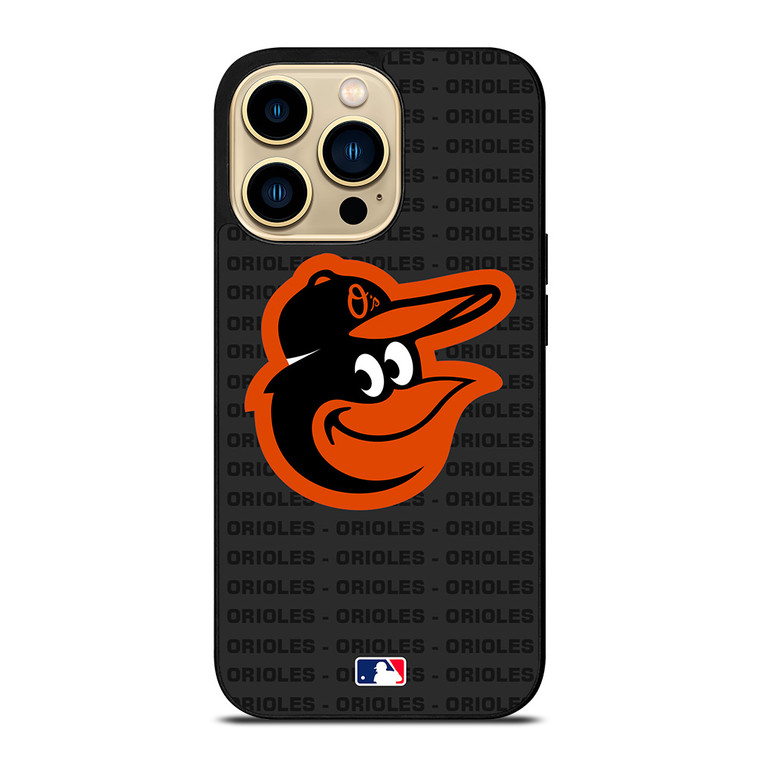 BALTIMORE ORIOLES BASEBALL BLACK iPhone 14 Pro Max Case Cover