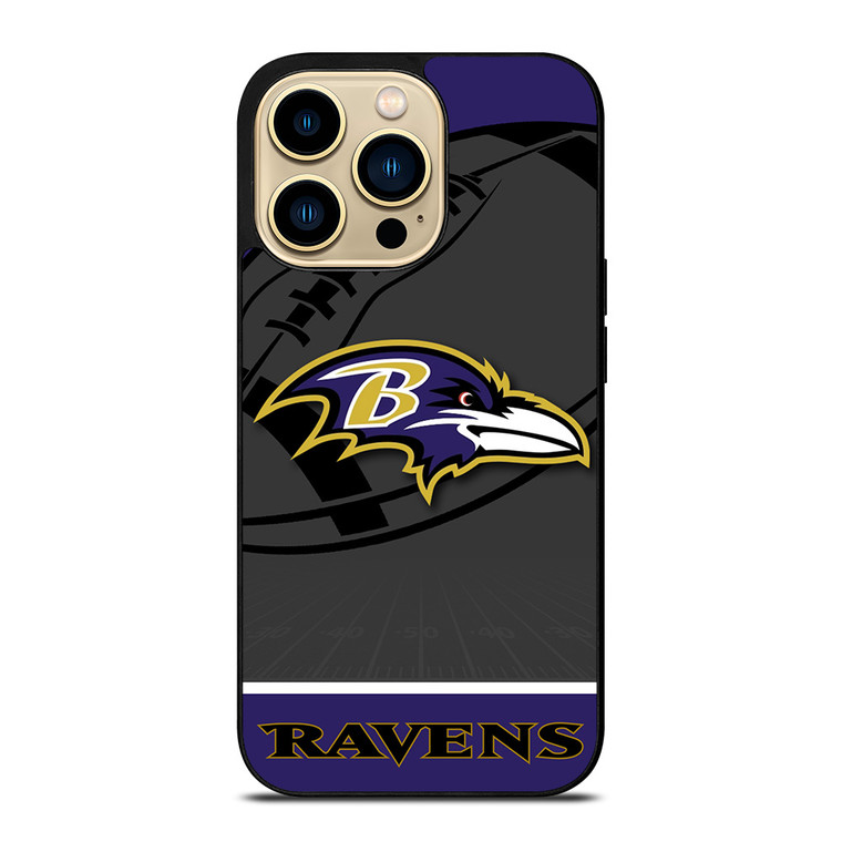 BALTIMORE RAVENS NFL TEAM iPhone 14 Pro Max Case Cover