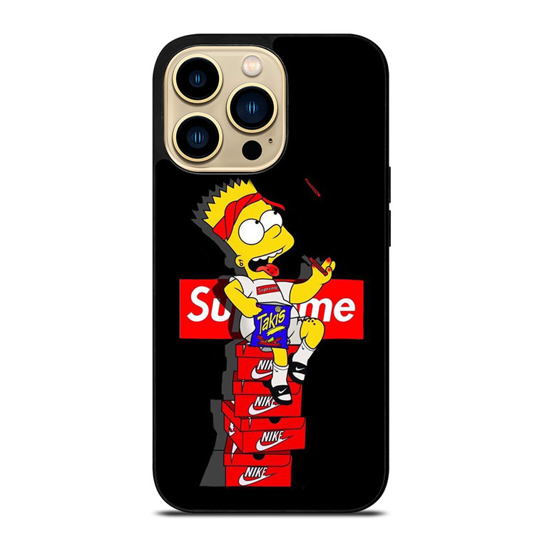 BART SIMPSONS SUPREME TAKIS CHIPS iPhone 14 Pro Max Case Cover