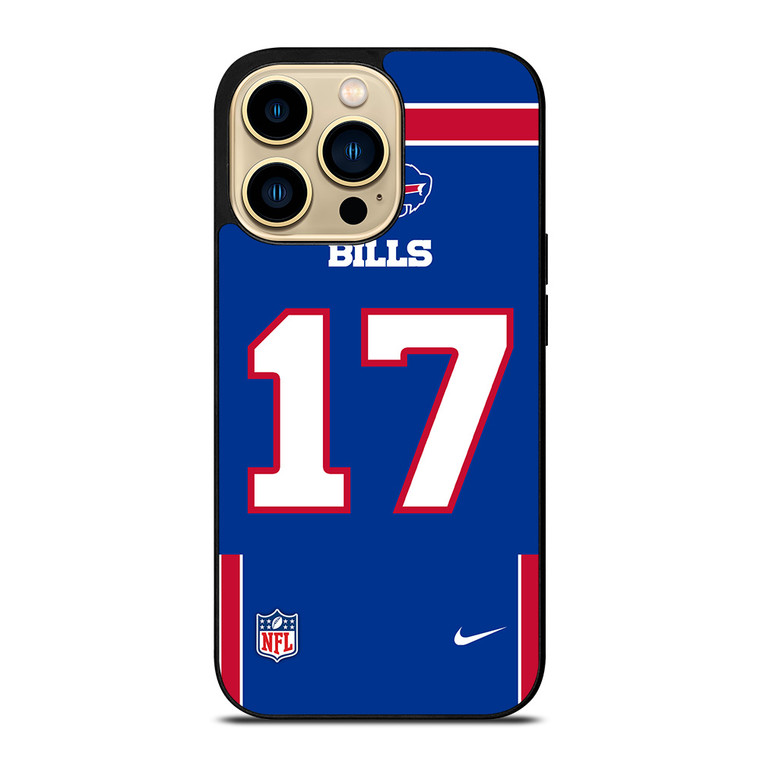 BUFFALO BILLS JOSH ALLEN 17 NFL NIKE iPhone 14 Pro Max Case Cover