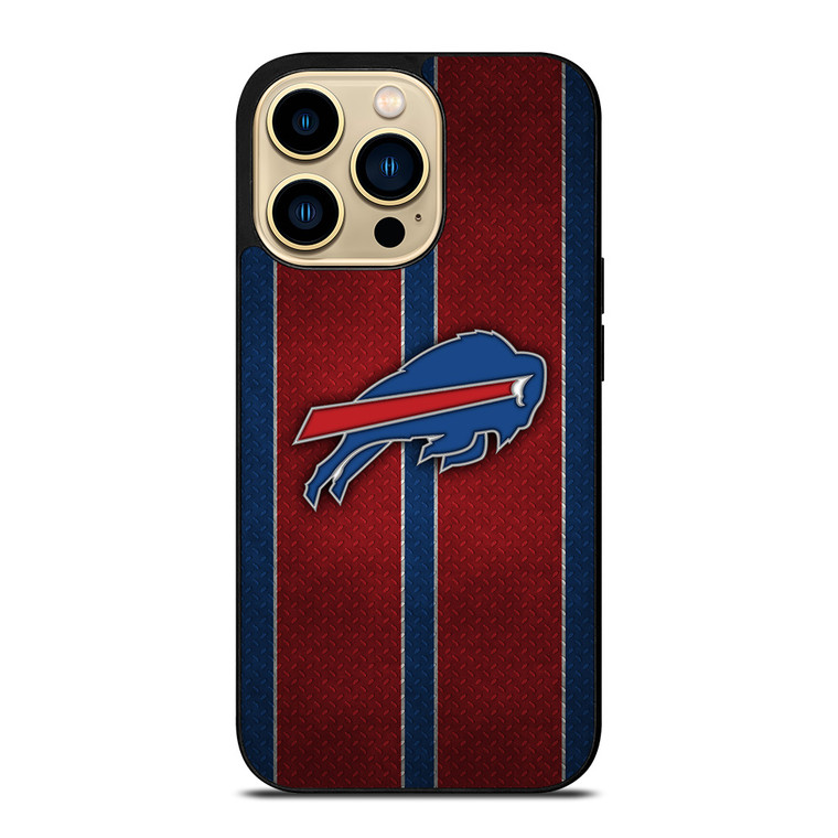 BUFFALO BILLS NFL METAL STRIPE iPhone 14 Pro Max Case Cover BUFFALO BILLS NFL METAL STRIPE iPhone 14 Pro Max Case Cover