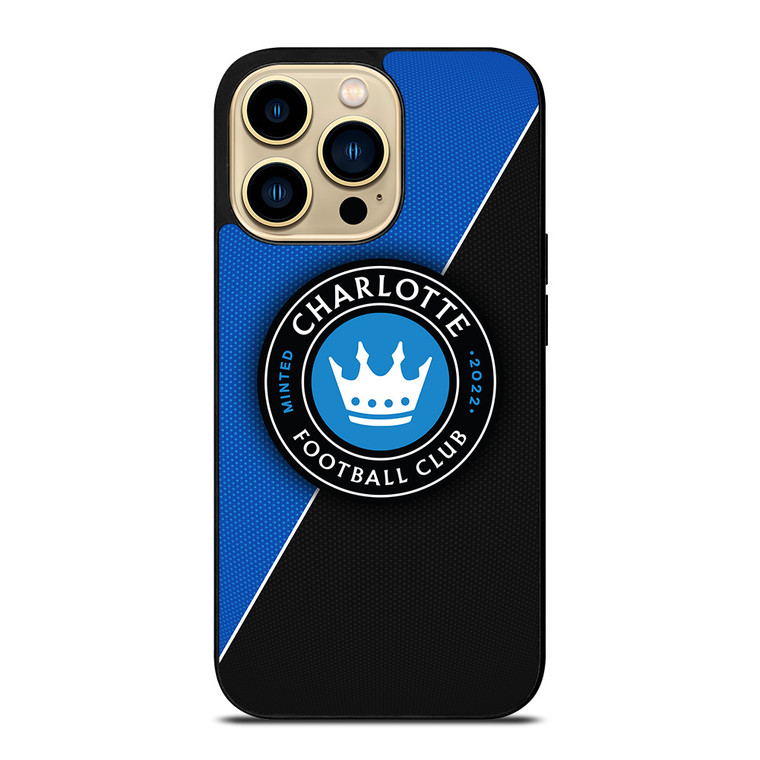 CHARLOTTE FC SOCCER MLS 2 iPhone 14 Pro Max Case Cover