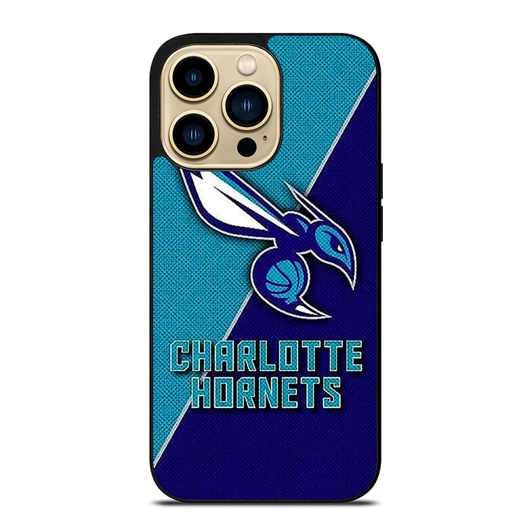 CHARLOTTE HORNETS NBA BASKETBALL LOGO iPhone 14 Pro Max Case Cover