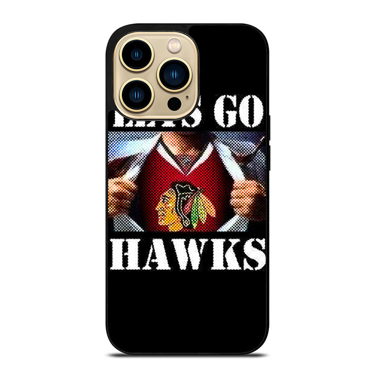 CHICAGO BLACKHAWKS NHL HOCKEY FANS iPhone 14 Pro Max Case Cover