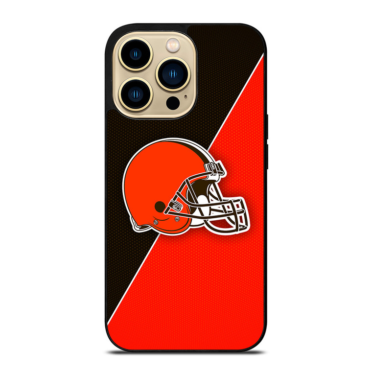 CLEVELAND BROWNS NFL FOOTBALL LOGO iPhone 14 Pro Max Case Cover