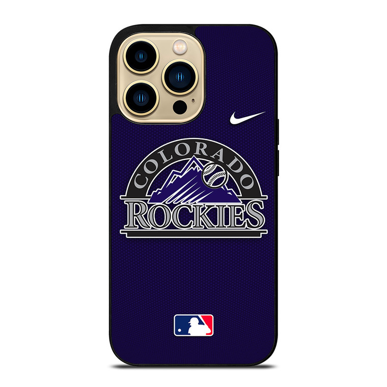 COLORADO ROCKIES MLB BASEBALL NIKE iPhone 14 Pro Max Case Cover