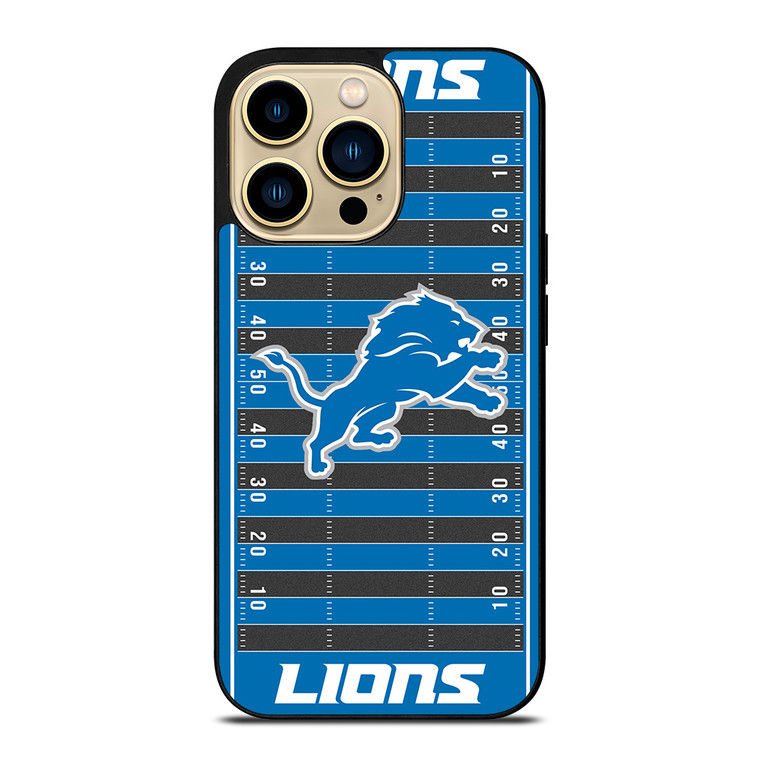 DETROIT LIONS FOOTBALL FIELD iPhone 14 Pro Max Case Cover