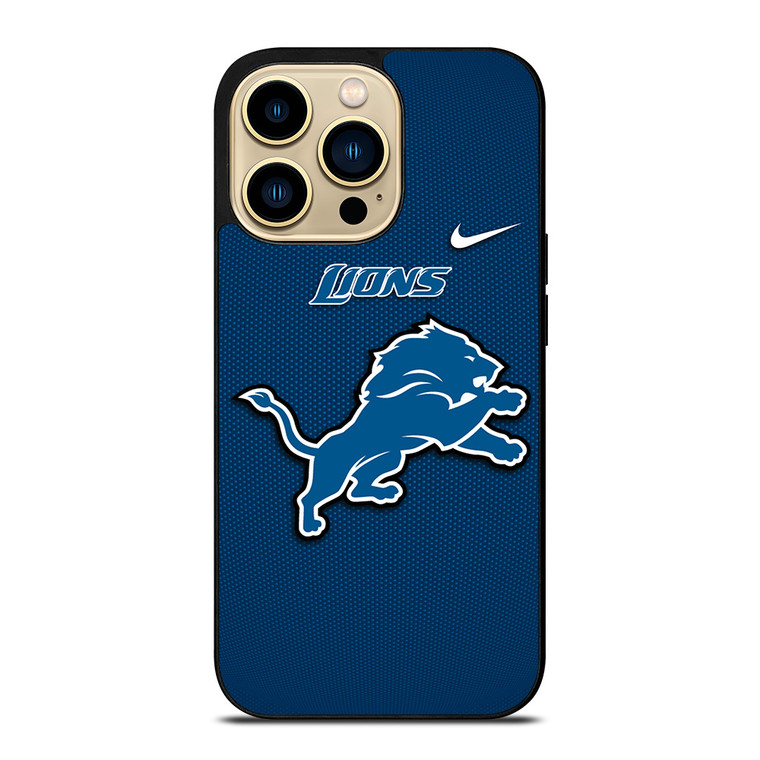 DETROIT LIONS NFL FOOTBALL NIKE iPhone 14 Pro Max Case Cover