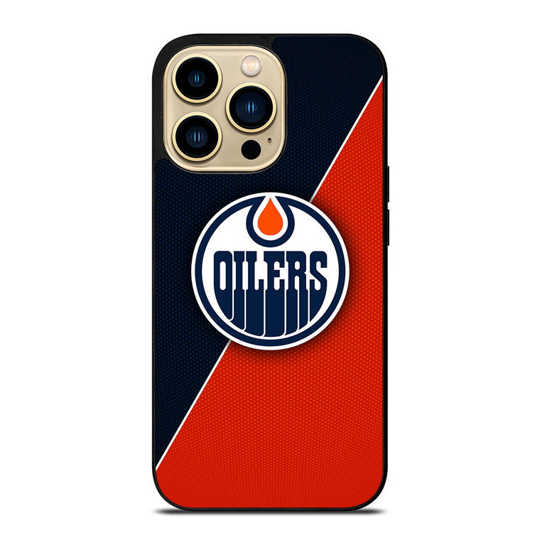 EDMONTON OILERS NHL HOCKEY LOGO iPhone 14 Pro Max Case Cover