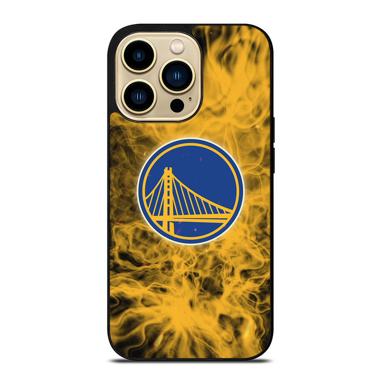 GOLDEN STATE WARRIORS BASKETBALL NBA FIRE iPhone 14 Pro Max Case Cover
