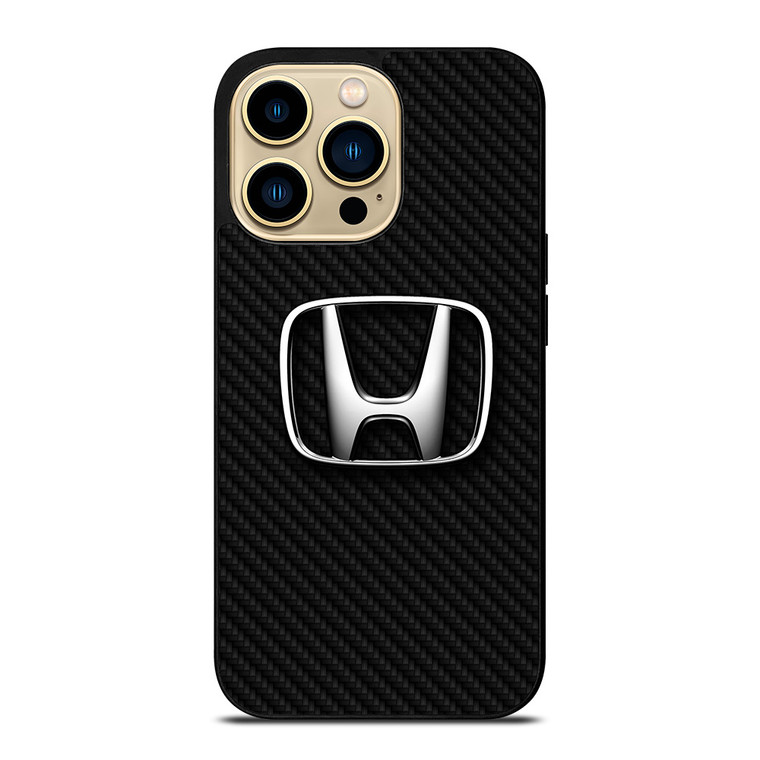 HONDA MOTOR CARBON FIBER iPhone 14 Pro Max Case Cover
