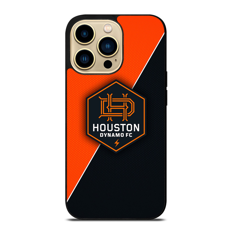 HOUSTON DYNAMO FC SOCCER MLS iPhone 14 Pro Max Case Cover