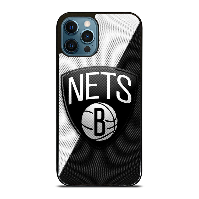 BROOKLYN NETS NBA BASKETBALL ICON iPhone 12 Pro Max Case Cover