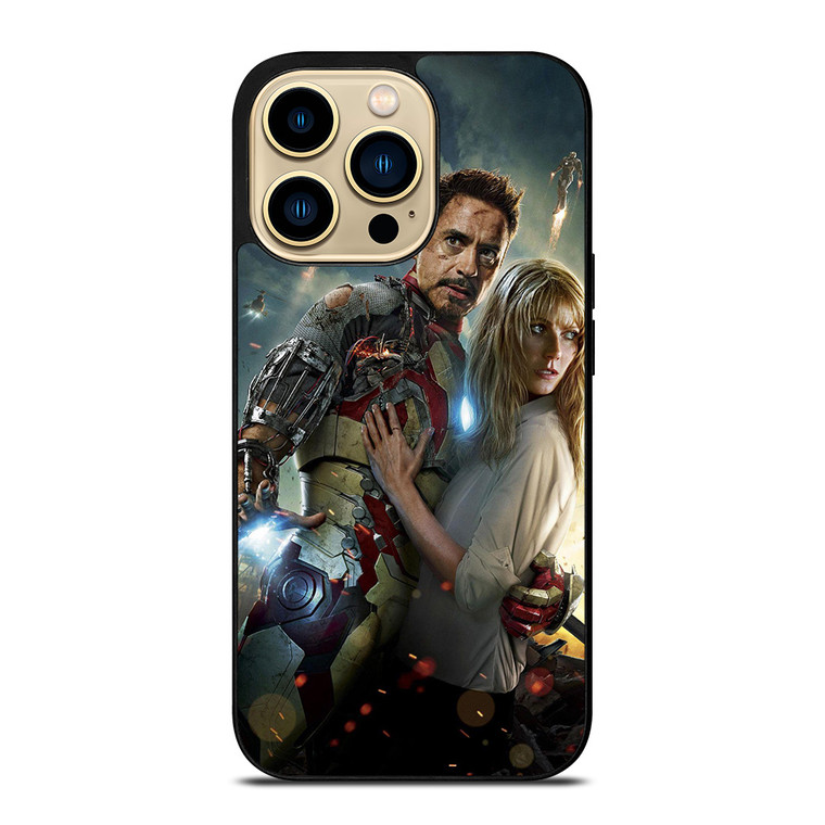 IRON MAN TONY STARK AND PEPPER iPhone 14 Pro Max Case Cover