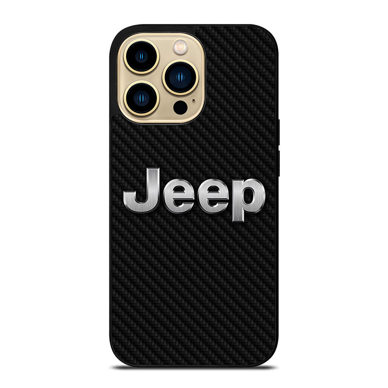 JEEP AUTOMOBILE CARBON FIBER iPhone 14 Pro Max Case Cover
