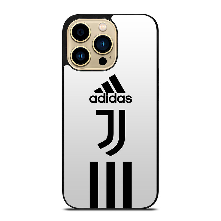 JUVENTUS FC ADIDAS STRIPES iPhone 14 Pro Max Case Cover